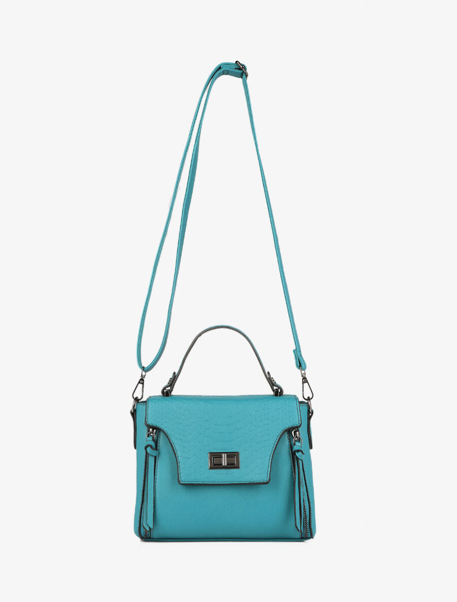 Sac besace Jenny - Bleu canard - 3