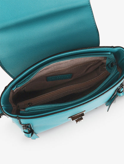 Sac besace Jenny - Bleu canard - 4