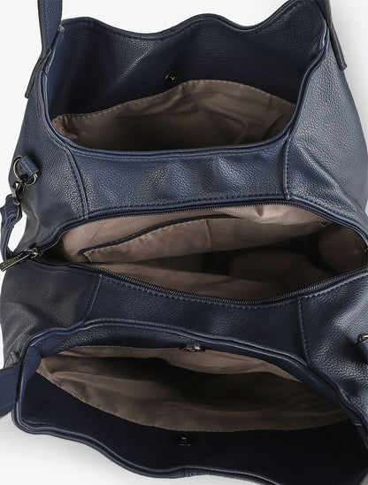 Sac cabas Sonia - Marine - 4
