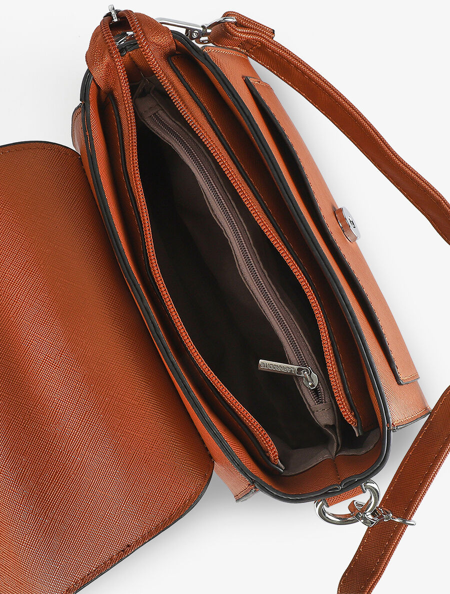 Sac besace Veronica - Camel - 4