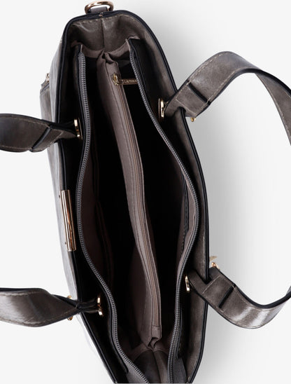 Sac cabas Frankie - Taupe - 4