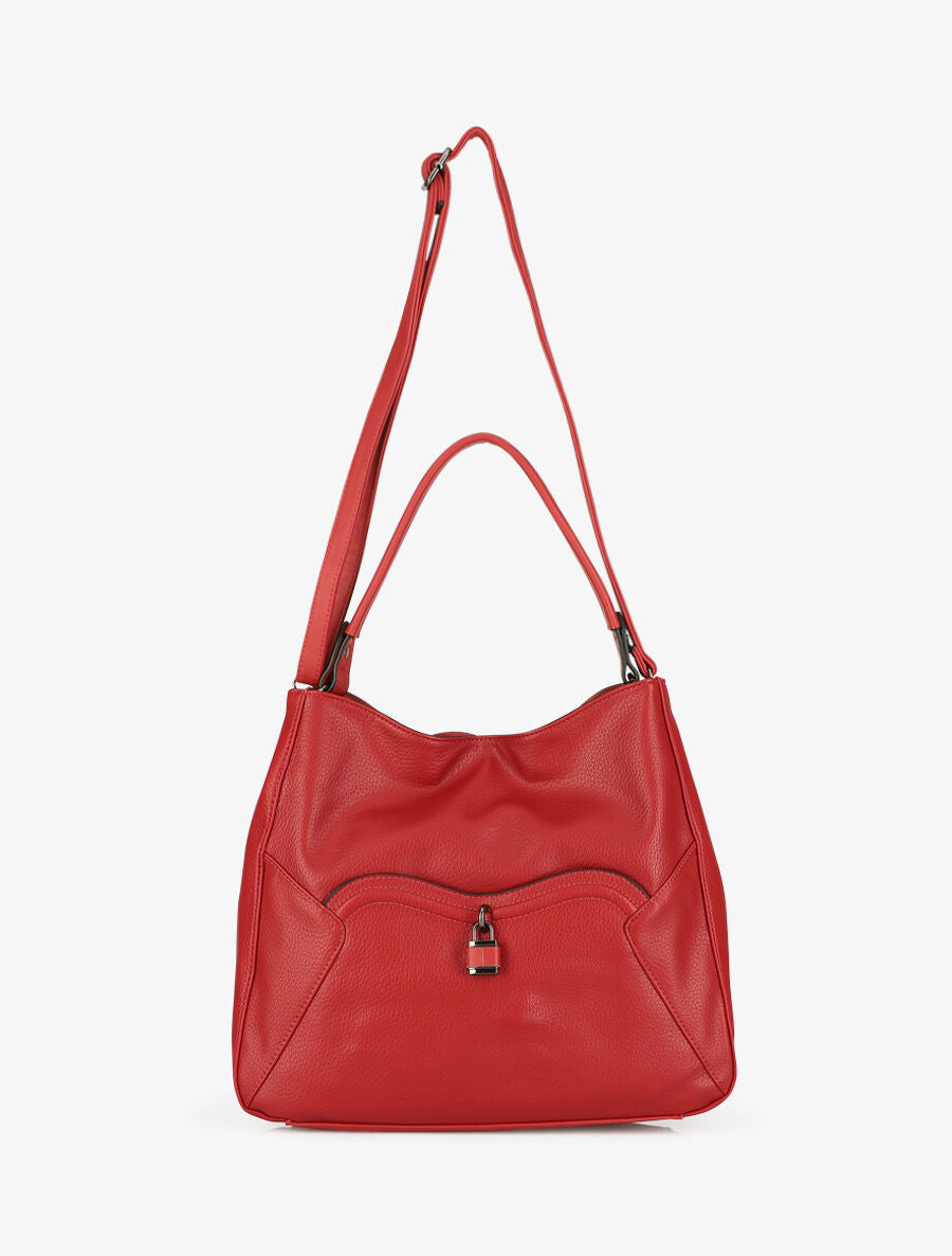 Sac à main Giulia - Rouge - 3