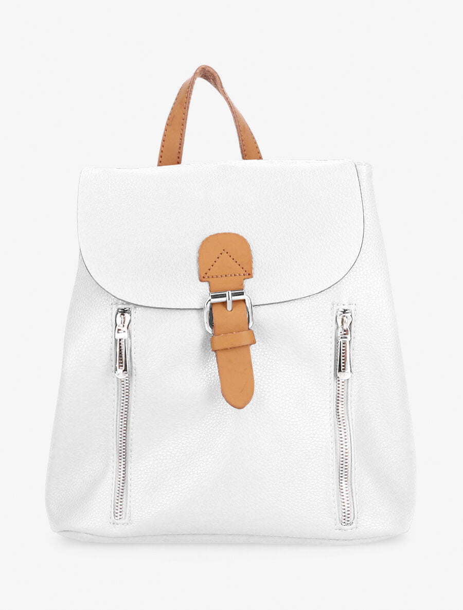 Sac à dos Jérômine - Blanc - 5