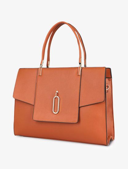 Sac cabas Lorène - Camel - 2