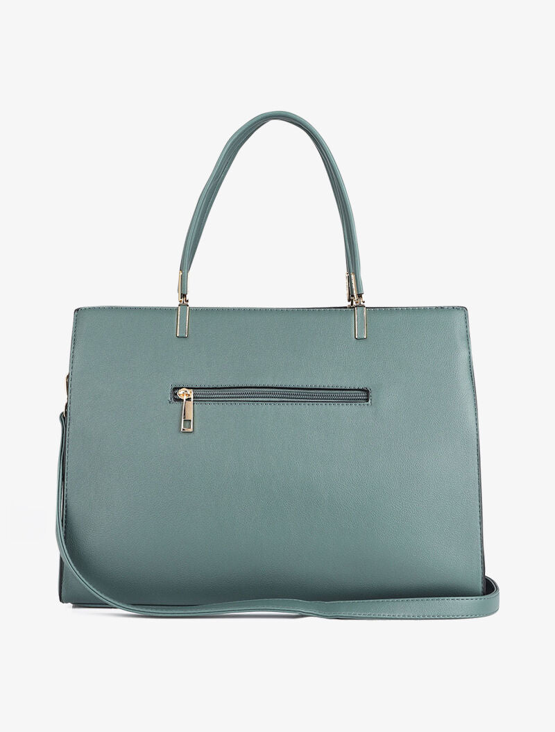 Sac cabas Lorène - Vert - 3