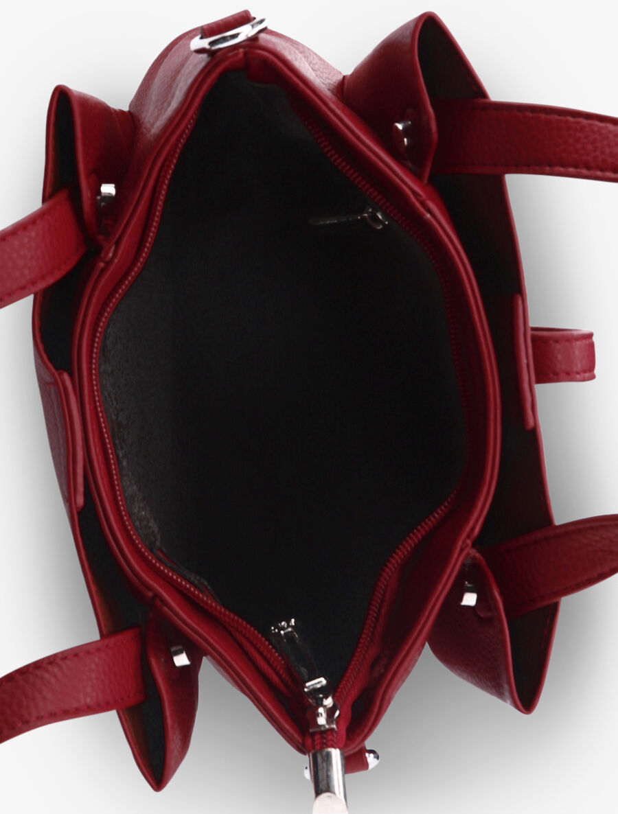 Sac bandoulière Erika - Rouge - 4