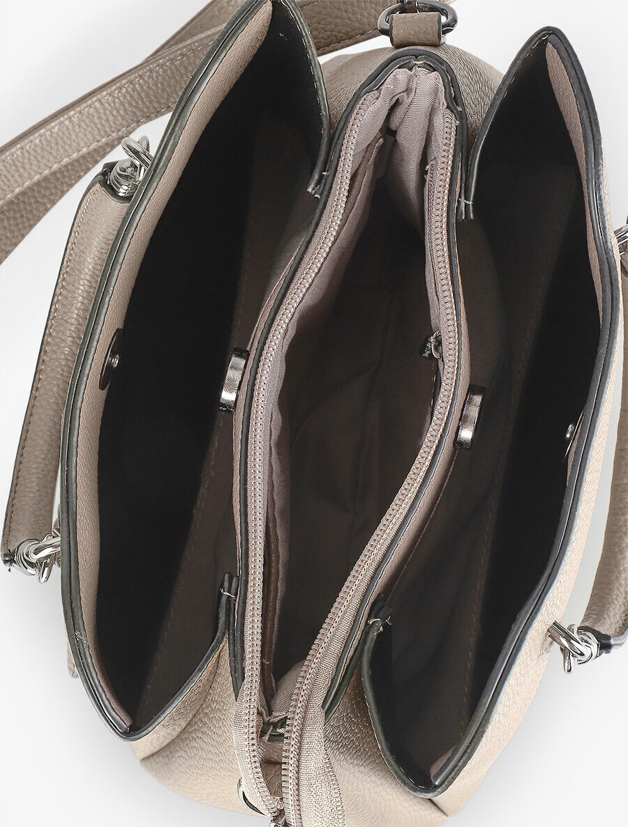 Sac à main Maribel - Beige foncé - 4
