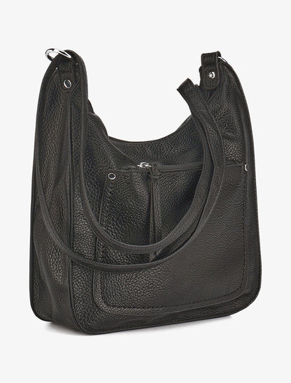 Sac bandoulière Danielle - Noir - 3