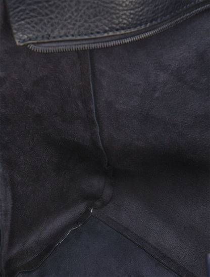 Sac cabas et pochette Julienne - Marine - 4