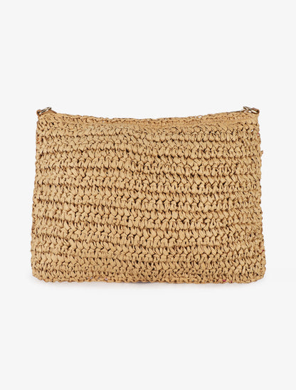 Sac bandoulière Patricia - Orange/beige - 2