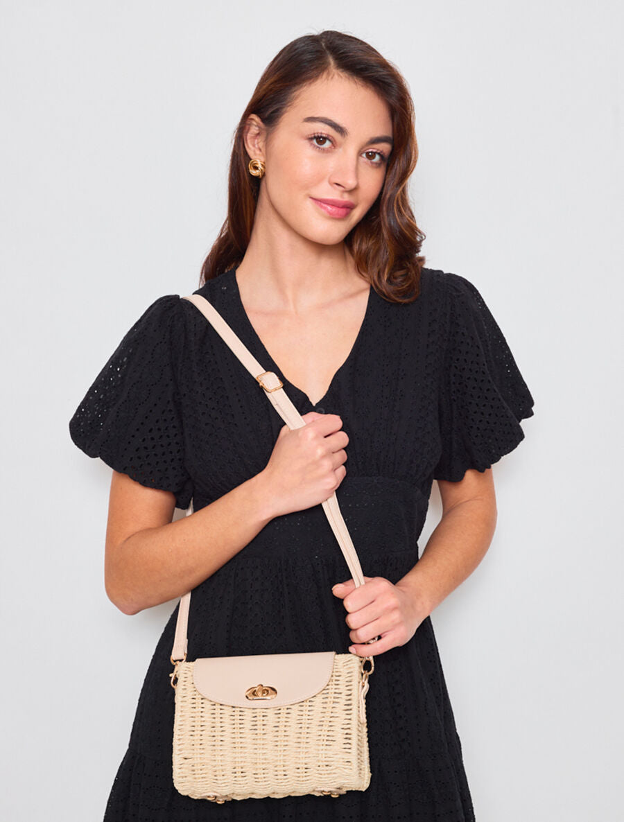 Sac bandoulière Felipa - Beige - 1