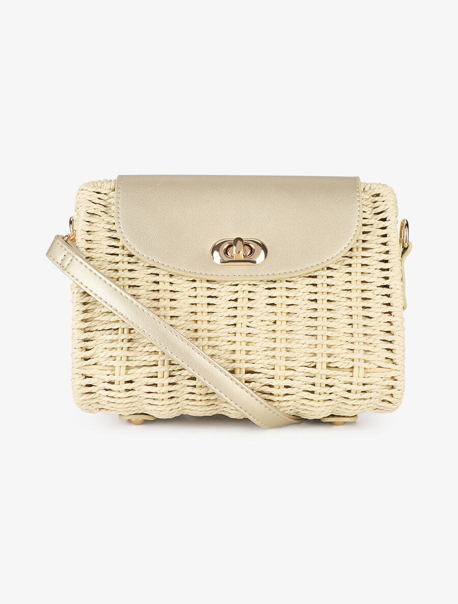 Sac bandoulière Felipa - Or - 5