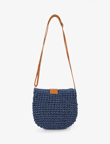 Sac bandoulière Delia - Marine - 2