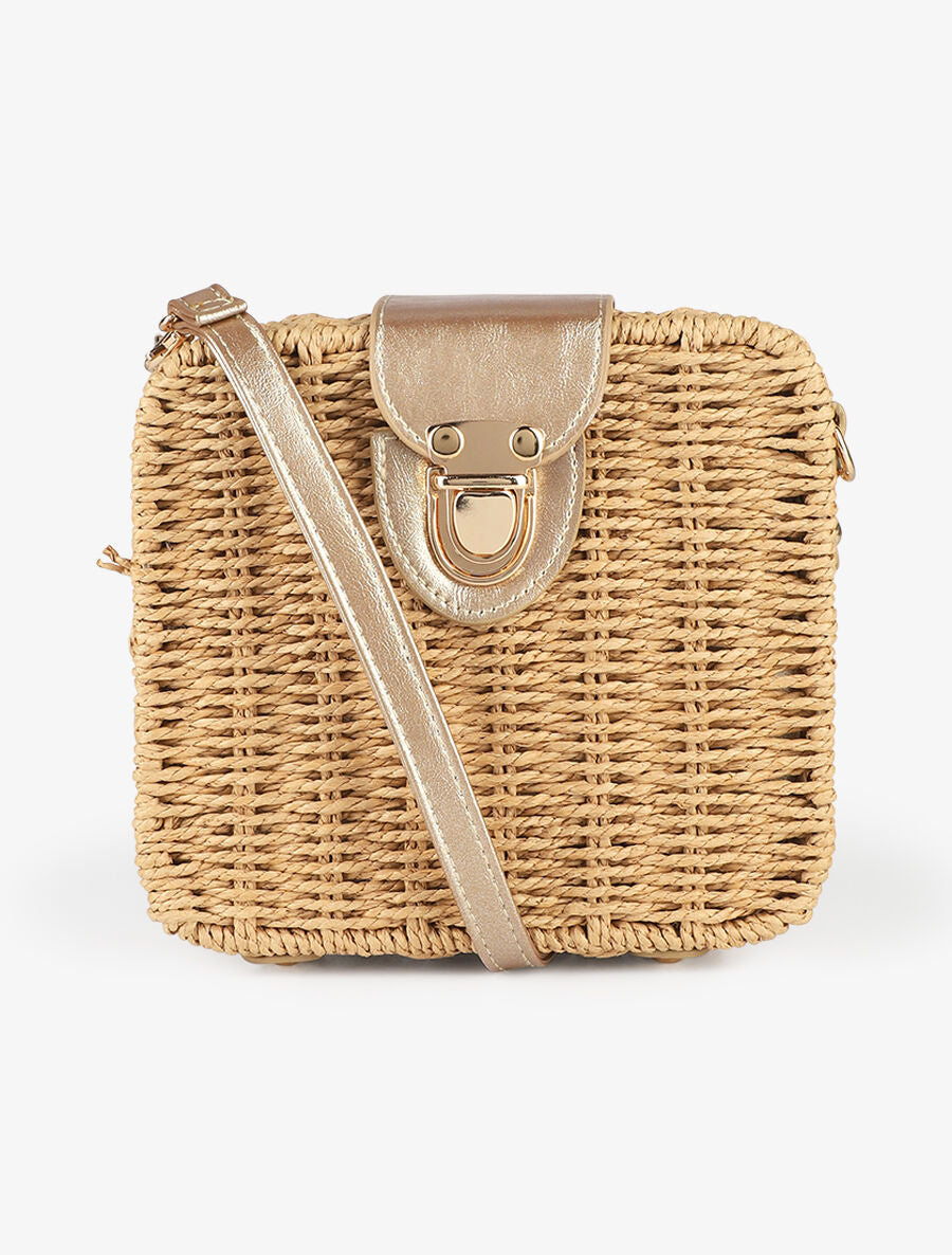 Sac besace Sandrine - Bronze - 2