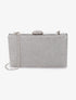 Minaudière rectangulaire à strass - Argent - 5