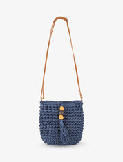 Sac bandoulière Hélène - Marine - 1