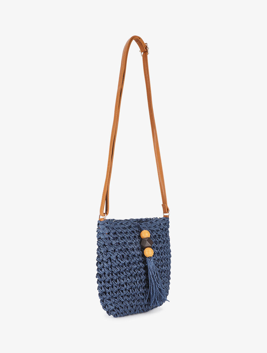 Sac bandoulière Hélène - Marine - 3