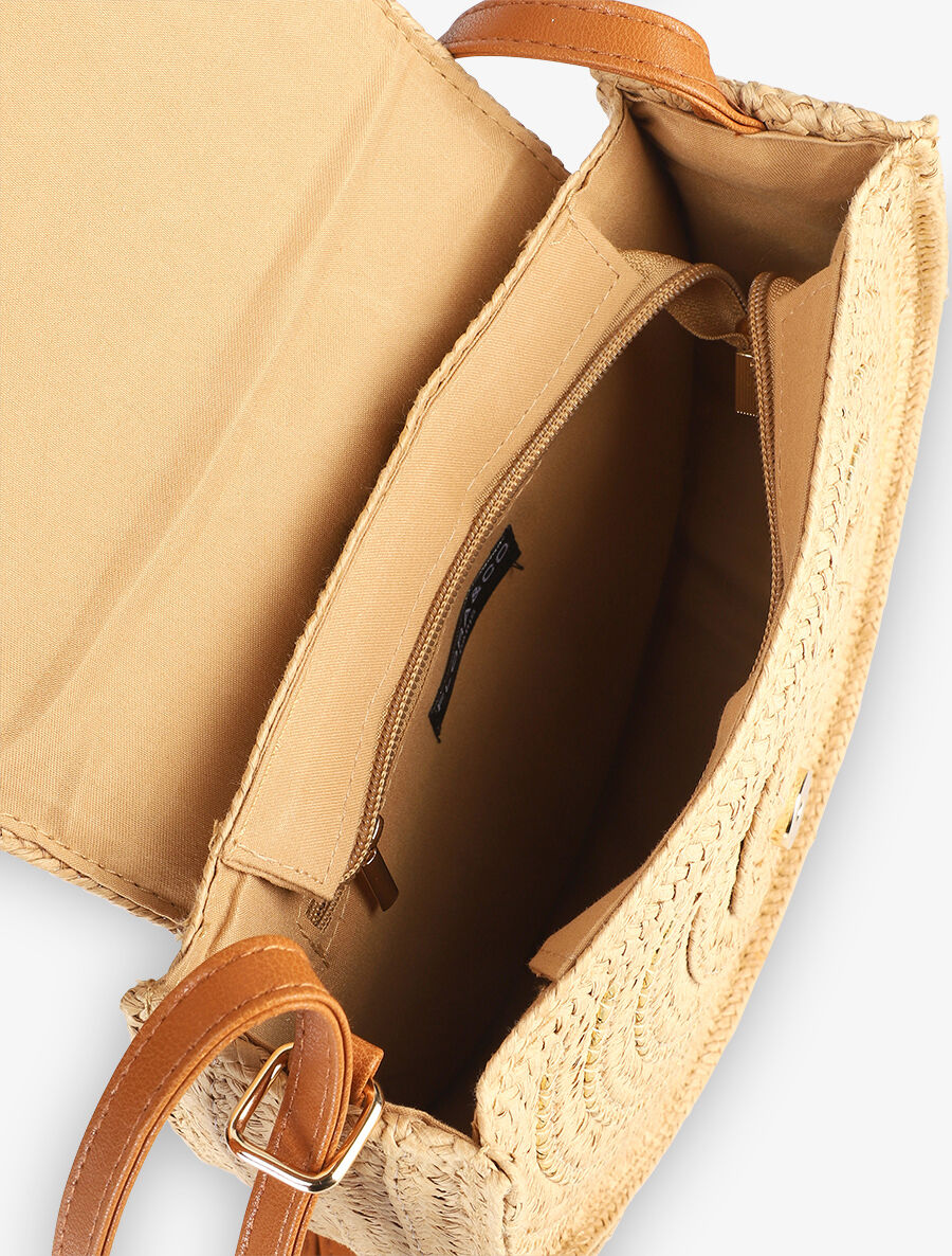 Sac rond Joanna - Beige foncé - 4