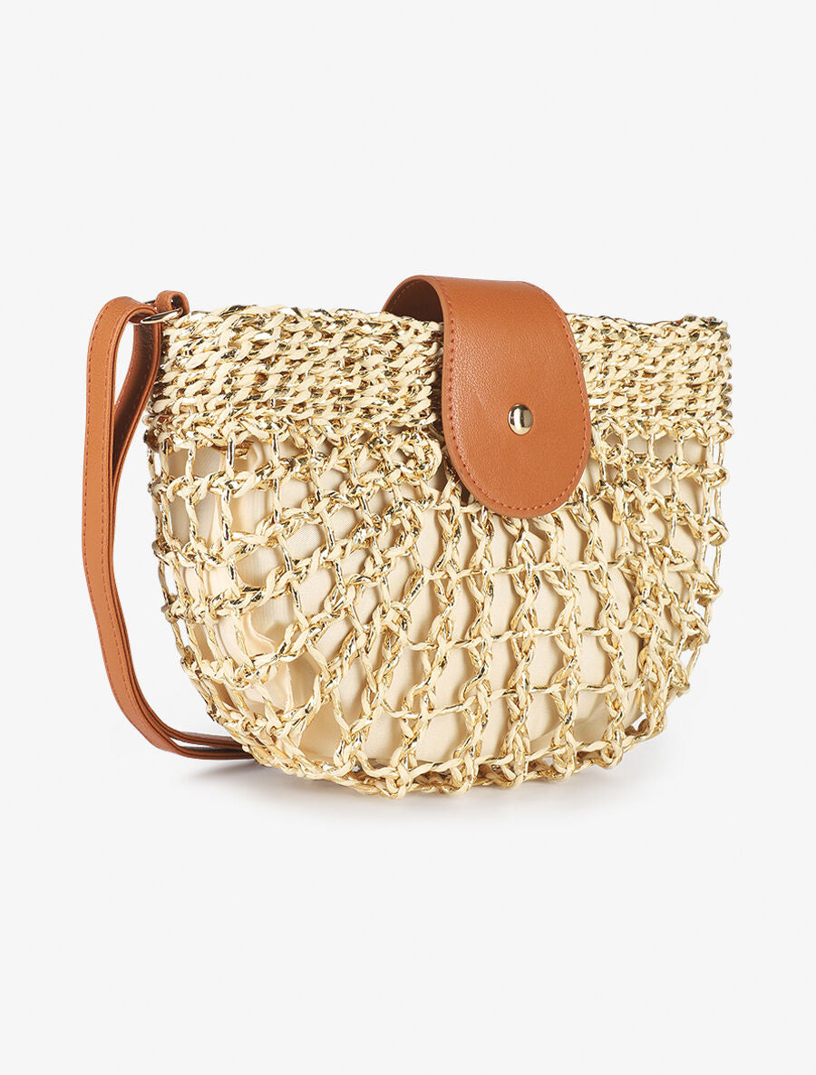 Sac besace Cécile - Beige clair - 3