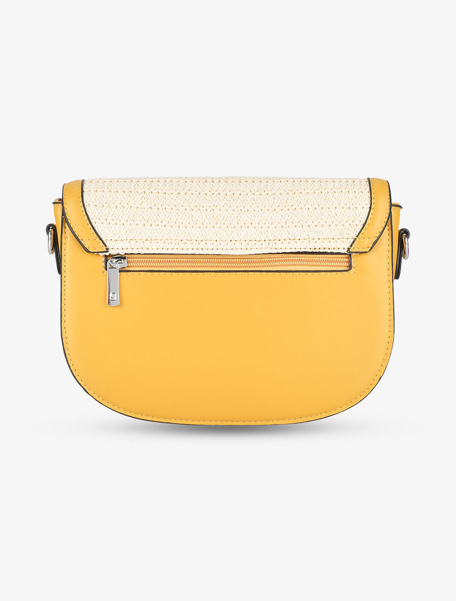 Sac bandoulière Alicia - Jaune - 2