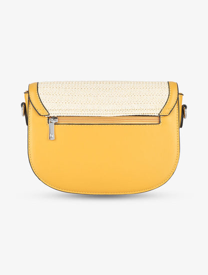Sac bandoulière Alicia - Jaune - 2
