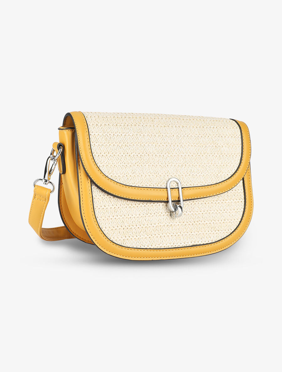 Sac bandoulière Alicia - Jaune - 3