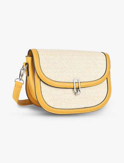 Sac bandoulière Alicia - Jaune - 3