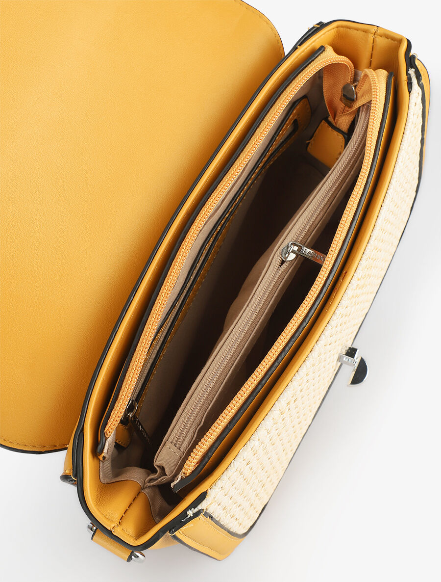 Sac bandoulière Alicia - Jaune - 4