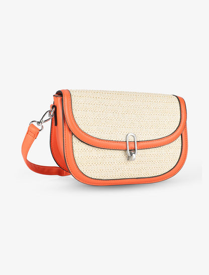 Sac bandoulière Alicia - Orange - 3