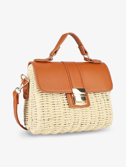 Sac à main Elisa - Camel/beige - 3