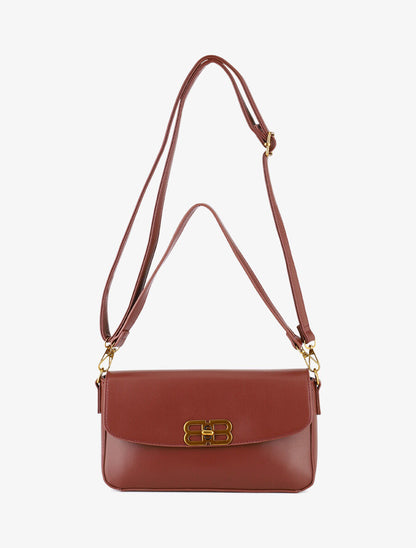 Sac besace Serena - Bordeaux - 3