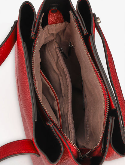 Sac à main Vanessa - Rouge - 4