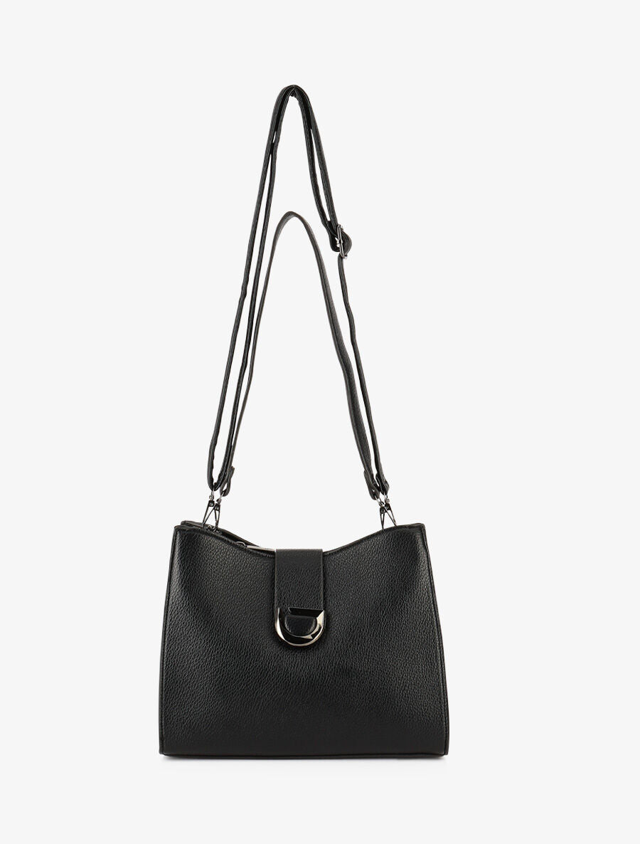 Sac à main Georgina - Noir - 3