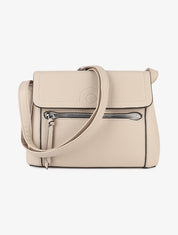 Sac bandoulière Alicia - Taupe clair - 1