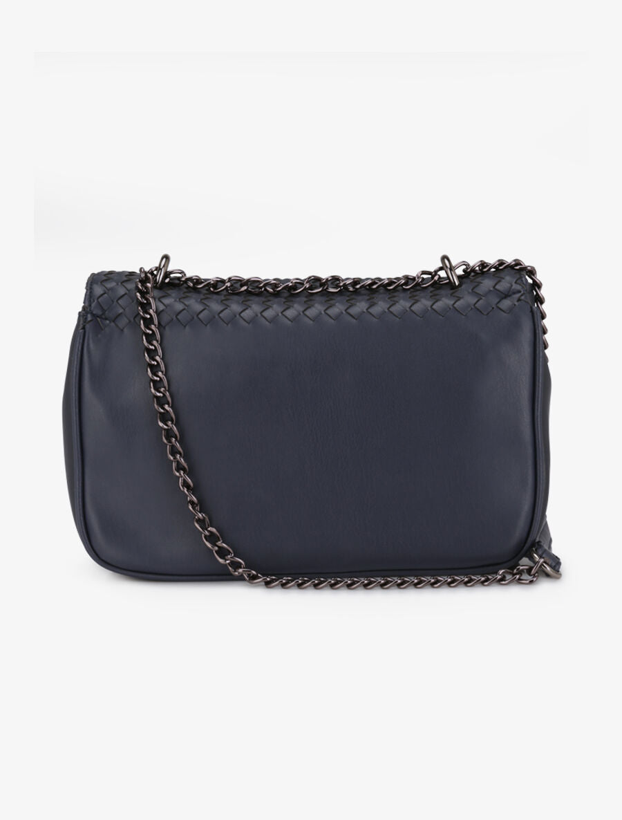 Sac besace Iris - Bleu marine - 3