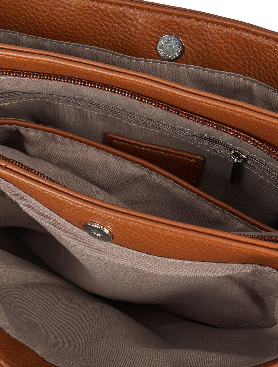 Sac besace Esther - Camel - 4