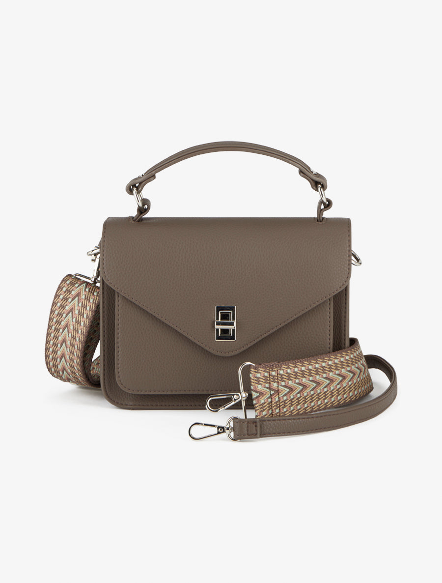 Sac besace Andie - Taupe foncé - 1