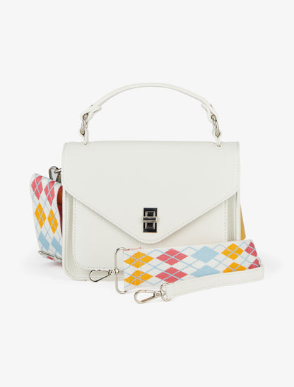 Sac besace Andie - Blanc - 1