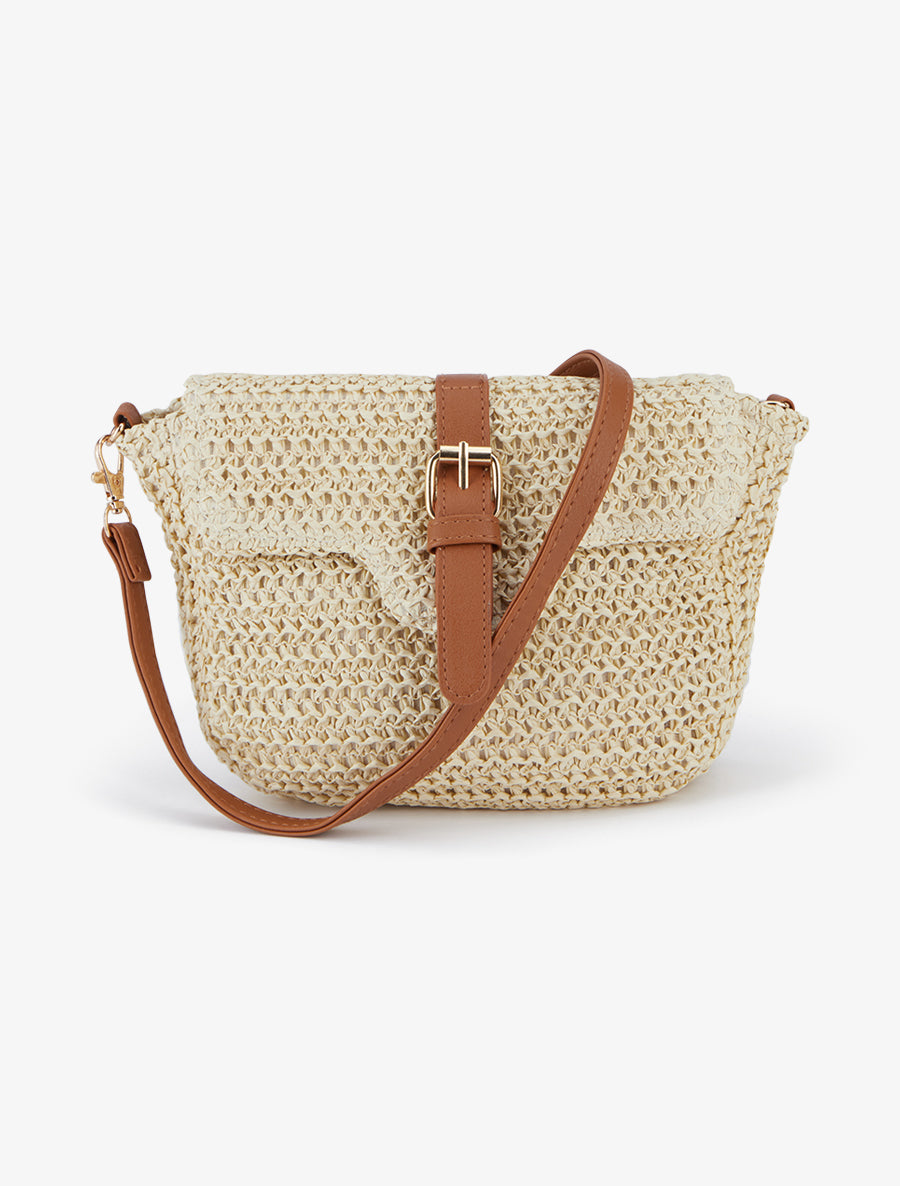 Sac besace Alysée - Beige - 3