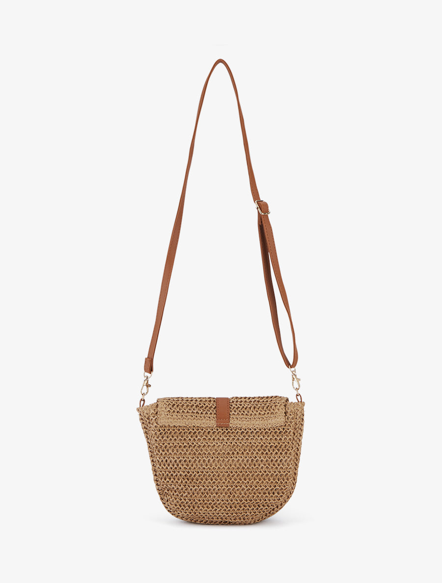 Sac besace Alysée - Taupe - 2