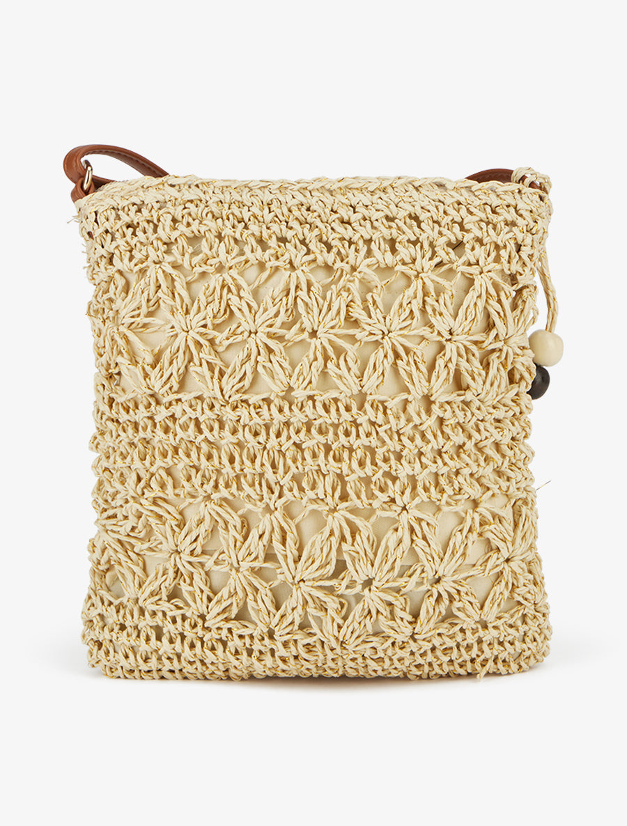 Sac bandoulière Joanie - Beige - 2