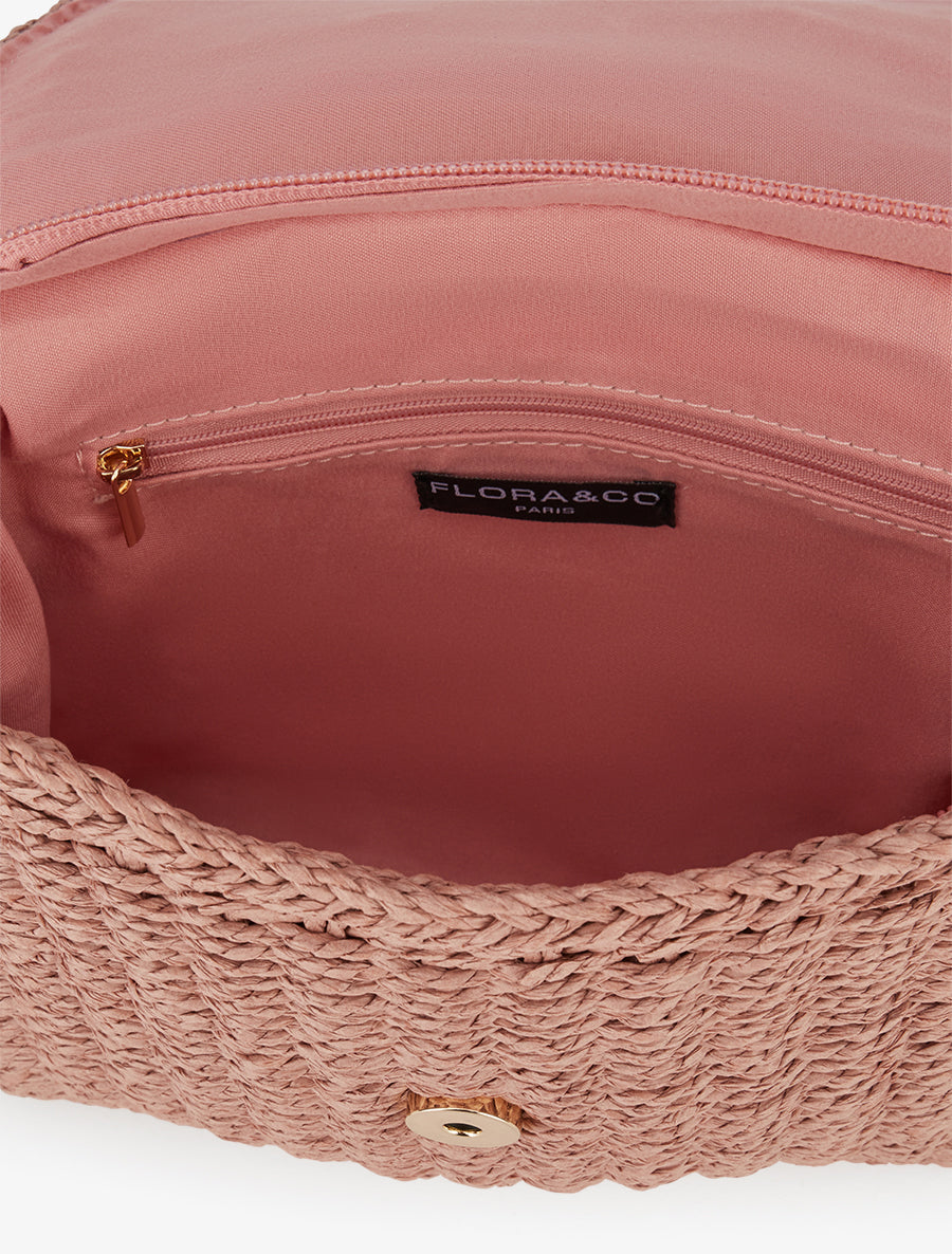 Sac besace Ariane - Vieux rose - 4
