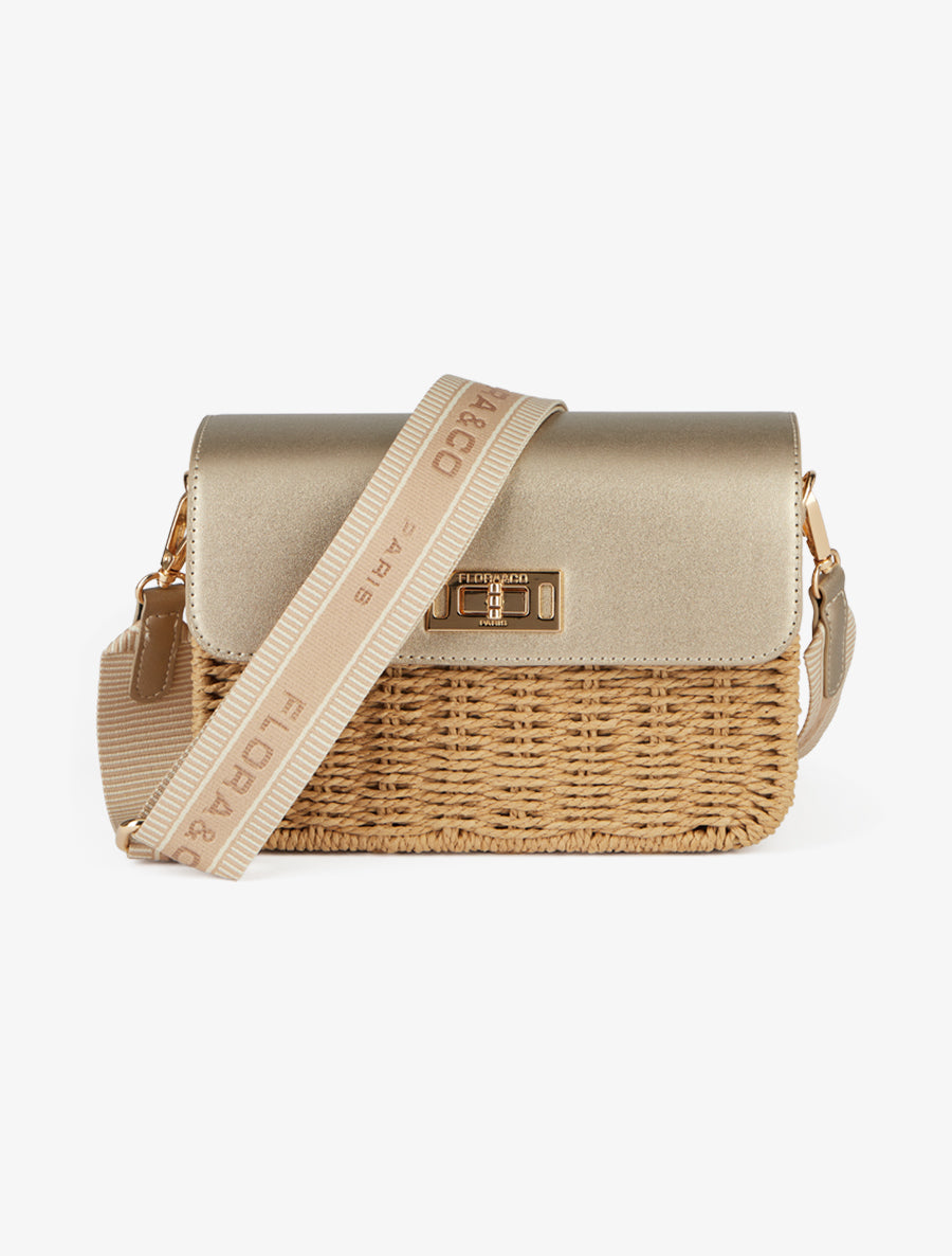 Sac besace Amandine - Bronze - 1