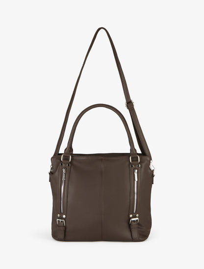 Sac cabas Eugénie - Marron - 