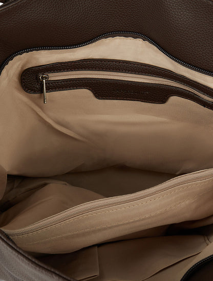 Sac cabas Eugénie - Marron - 