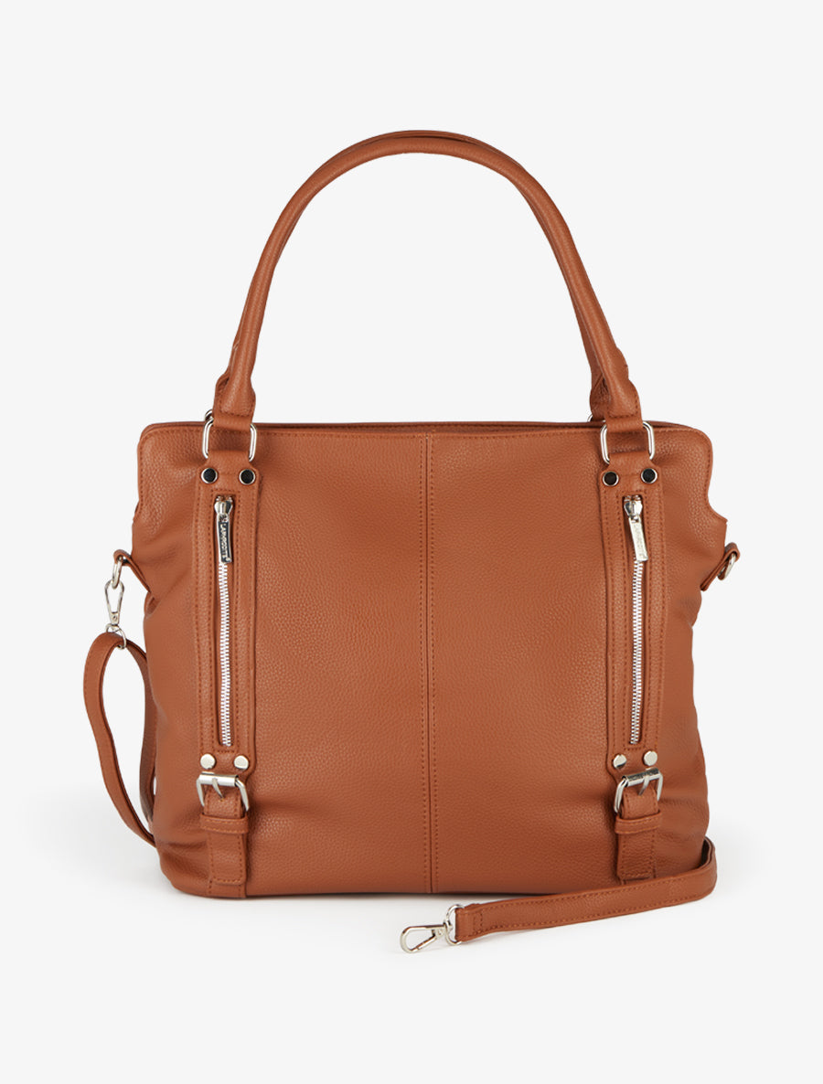 Sac cabas Eugénie - Camel - 