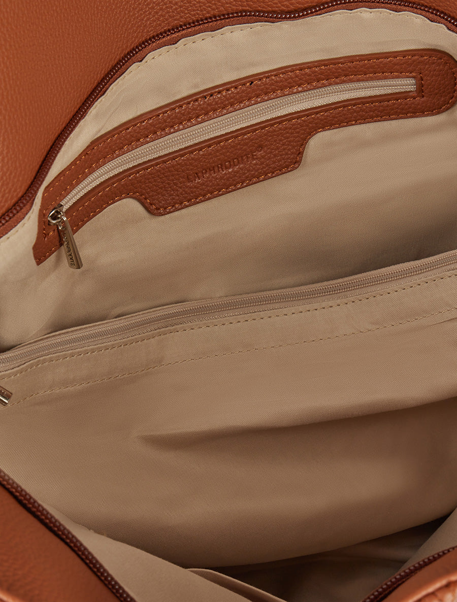 Sac cabas Eugénie - Camel - 