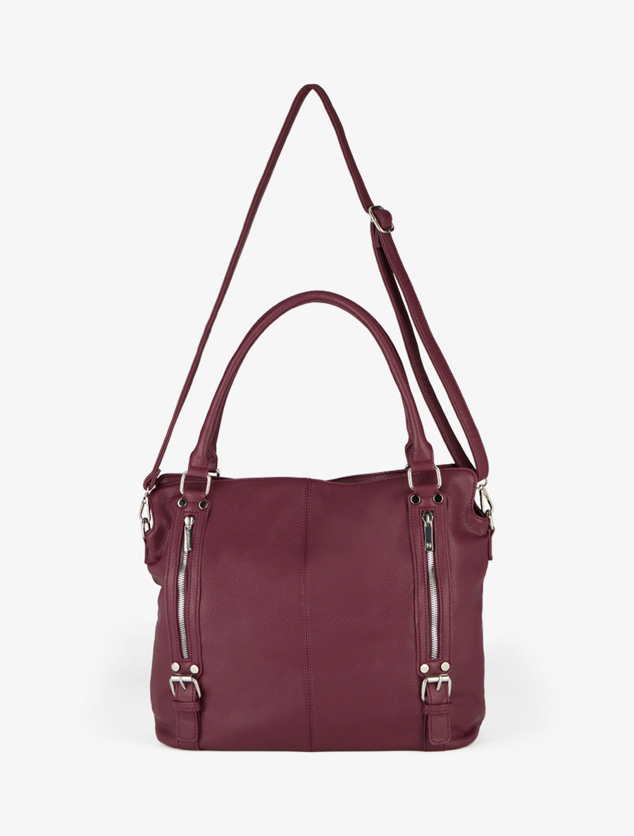 Sac cabas Eugénie - Prune - 