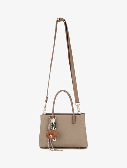 Sac besace Rachel - Taupe - 3