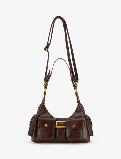 Sac besace Monica - Marron - 3